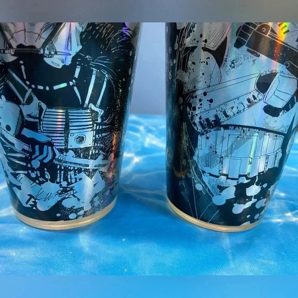 Star Wars - 2 Pc. Laser Decal Glass Set / Pint Glasses ✨ - Picture 3 of 9